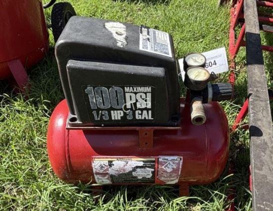 Central Pneumatic 100 PSI 3 Gal. Air Compressor