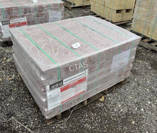 Red Split Fire Brick  9x4-1/2x1-1/4 on Pallet