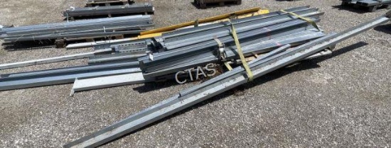6" C Channel Tubing & Parts for Shelving Unit