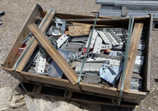 Brackets & Hardware for Shelving Unit