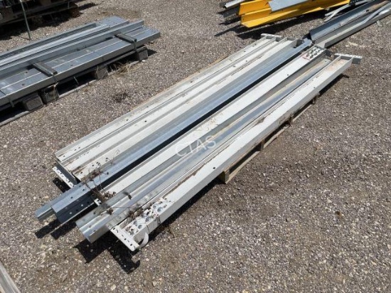 6" C Channel & Parts for Shelving Unit