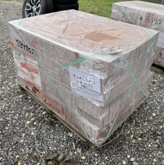 Red Soap Fire Brick  9x2-1/4x1-1/4 on Pallet