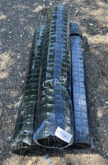 (3) Wire Mesh Fence - 100 Ft. Each