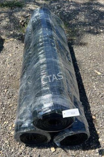 (3) Wire Mesh Fence - 100 Ft. Each