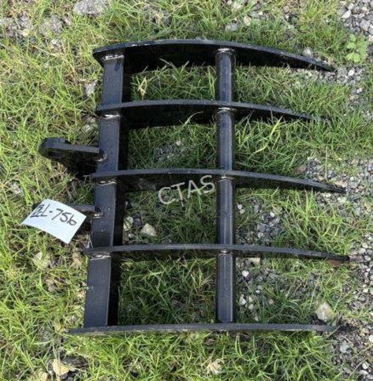 Excavator Rake