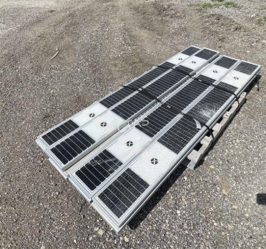 (9) Thin Solar Panels