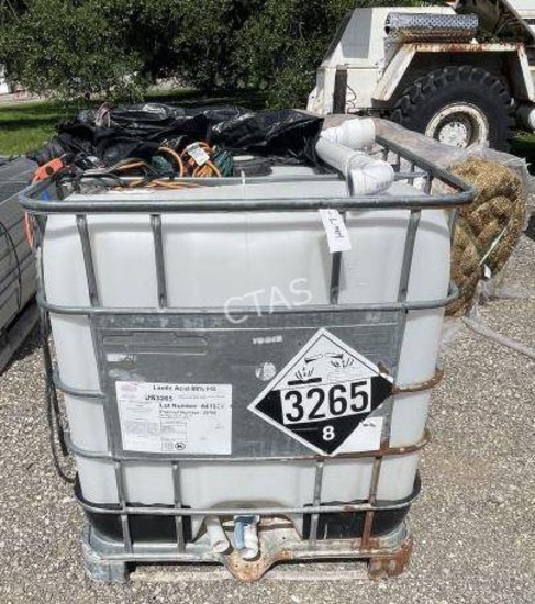 Liquid Storage Tote w/Pump