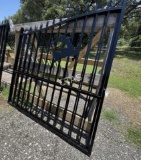 14' Bi-Parting Wrought Iron Gate
