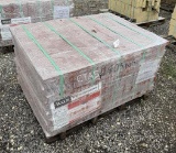 Red Split Fire Brick  9x4-1/2x1-1/4 on Pallet