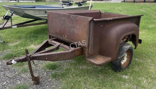 Old Ford Truck Bed Trailer