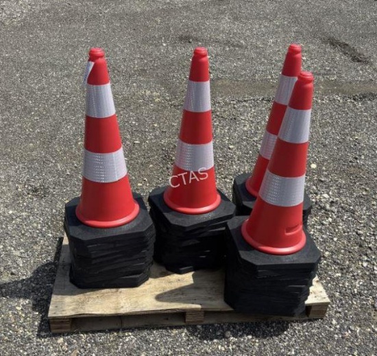 (40) Traffic Cones