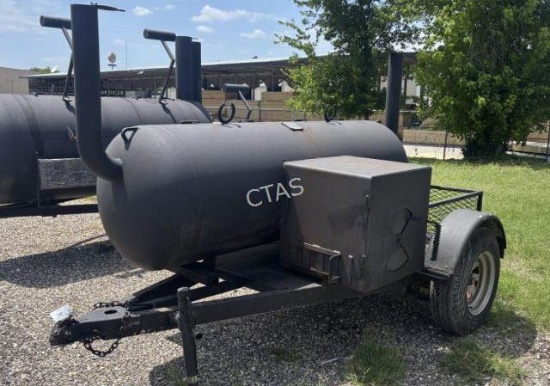 BBQ Pit on Trailer