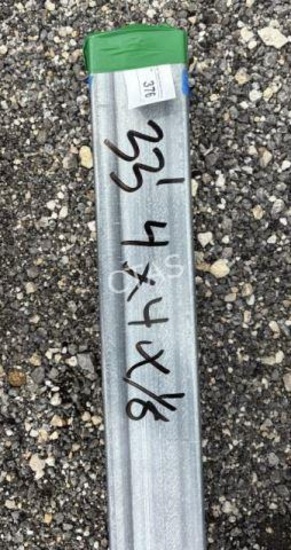 (1) 33' x 4 x 4 x1/8 Square Tubing