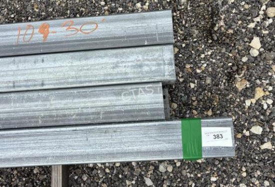 (8) 10' x 4 x 4 Square Tubing