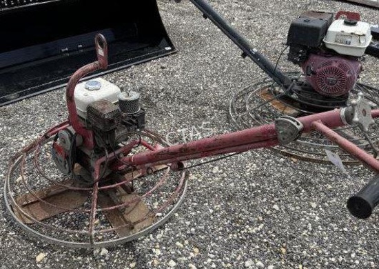 Honda Powered Concrete Trowel