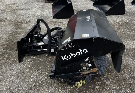 Kubota AB84 Sweeper Broom Skid Steer Attachment