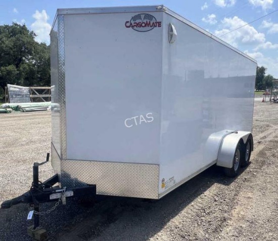 2022 Cargo Mate 16' Enclosed Cargo Trailer