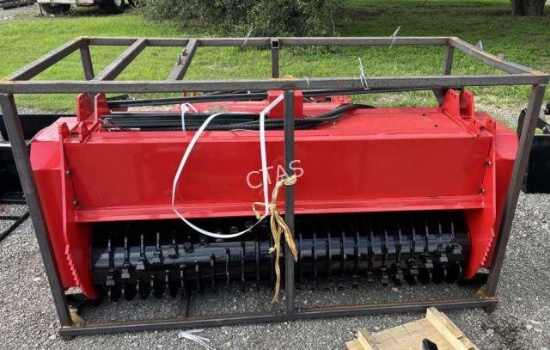 Skid Steer Loader Mulcher