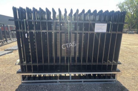 Wrought Iron Site Fence - Total Size: 220 Ft.
