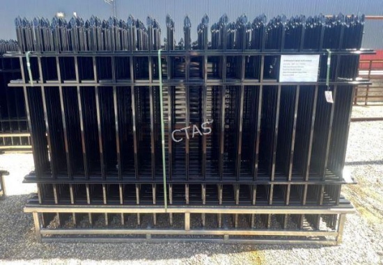 Wrought Iron Site Fence - Total Size: 220 Ft.