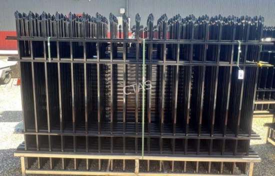 Wrought Iron Site Fence - Total Size: 220 Ft.