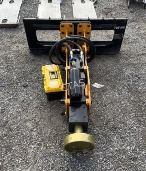 Skid Steer Post Driver