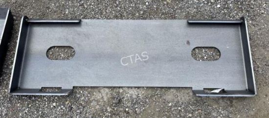 Skid Steer Loader Mounting Plate