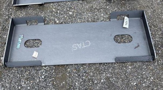 Skid Steer Loader Mounting Plate
