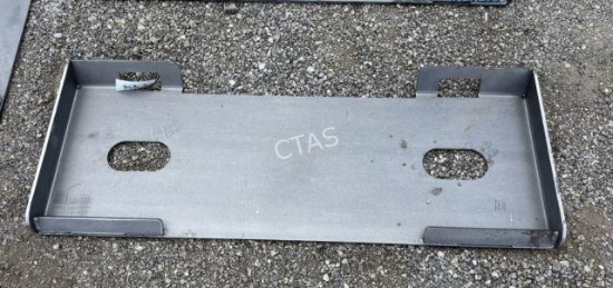 Skid Steer Loader Mounting Plate