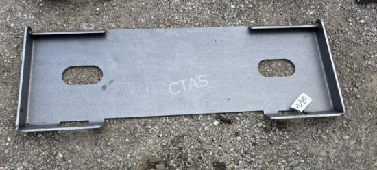 Skid Steer Loader Mounting Plate