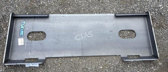 Skid Steer Loader Mounting Plate