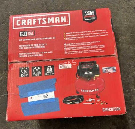Craftsman 6-Gallon Air Compressor 150 PSI - NIB