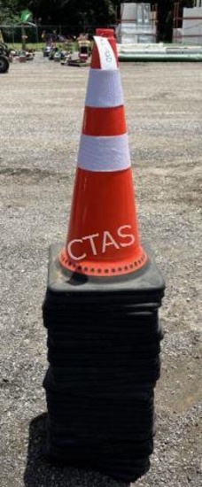 (30) Safety Traffic Cones