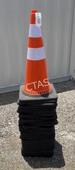 (30) Safety Traffic Cones