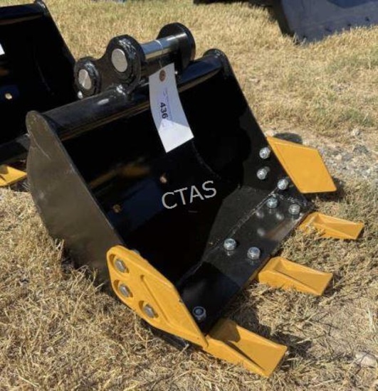 Mini Excavator 15" Toothed Bucket