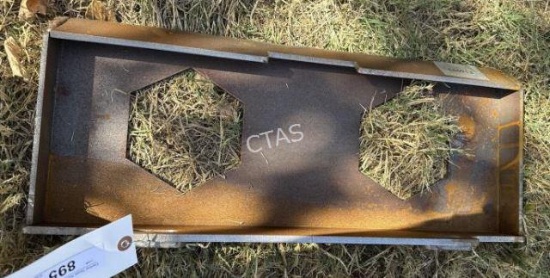 Mini Skid Steer Dingo Mounting Plate