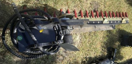 Mini Excavator Hedge Trimmer
