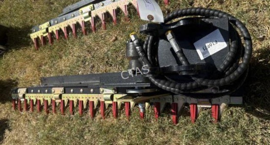 Mini Excavator Hedge Trimmer