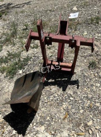 3 Pt. Single Bottom Plow