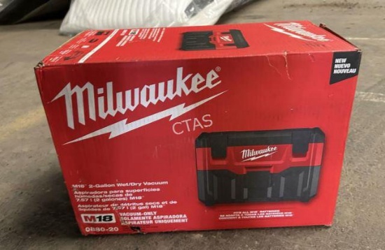 Milwaukee M18 2-Gallon Wet / Dry Vacuum