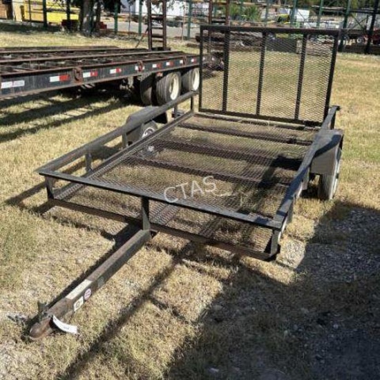 Single Axle Homemade Trailer - 8' x 5'