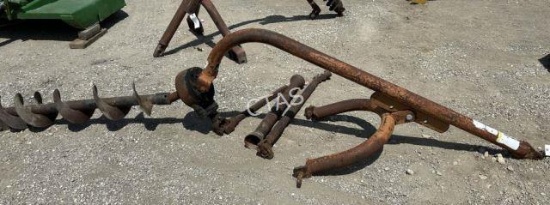 3-pt Post Hole Digger w/ 10" Auger
