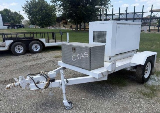 Onan Cummins Generator on Trailer