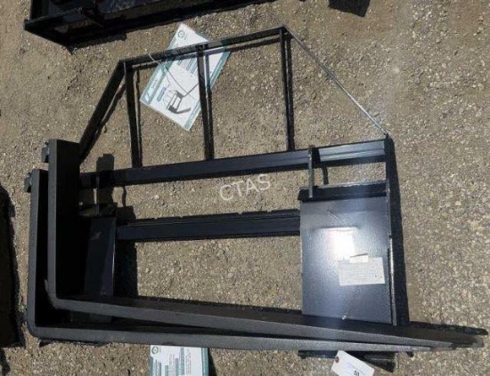 Skid Steer 48" Adjustable Forks