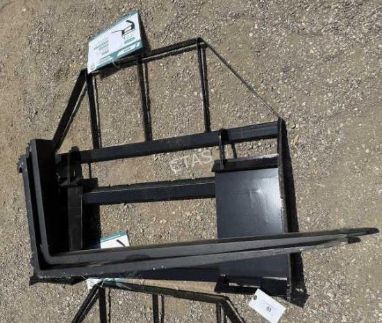 Skid Steer 48" Adjustable Forks