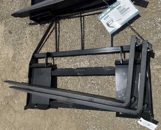 Skid Steer 48" Adjustable Forks
