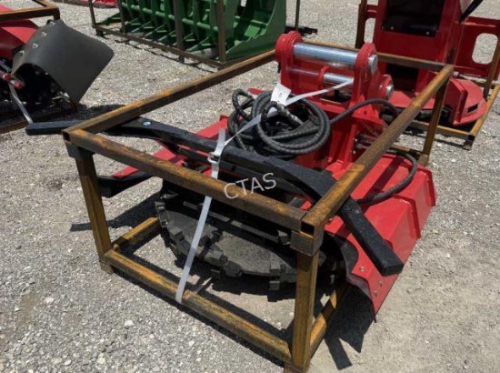 Excavator Mini Disc Mulcher