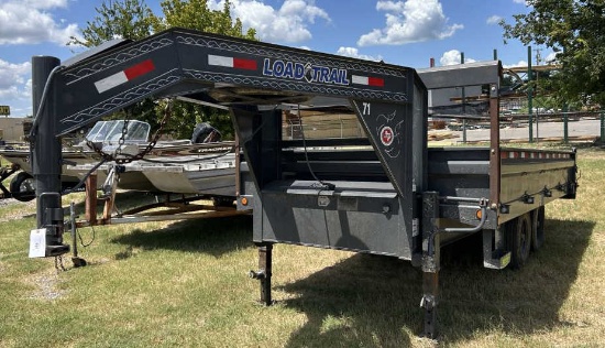 2019 Load Trail Gooseneck Dump Trailer 16' x 8'