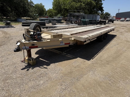 2002 Diamond Road Flatbed Trailer 8' x 24'