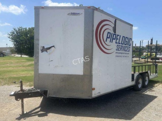 2018 Freedom Cargo Trailer w/ Converted Flatbed